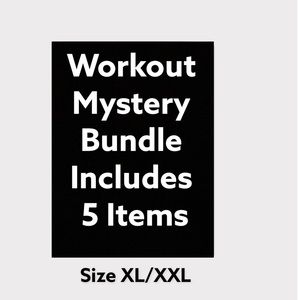 Workout Mystery Bundle Mixed Sizes EC. 5 Items, 2 are guaranteed to be leggings.